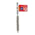 Tube Brush 10mm X 120mm Stainless Steel 6,35mm Hex Shank